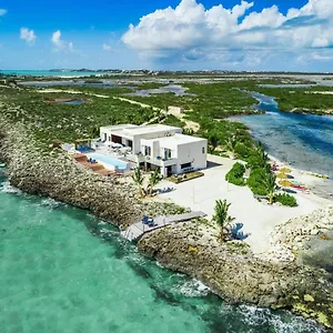  Villa Luxury Oceanfront Delivers Mind Blowing Views, Direct Access To The Ocean Turks And Caicos Islands
